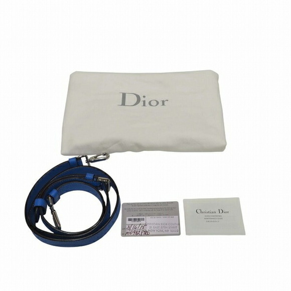 CHRISTIAN DIOR Blue Shoulder Bag - Picture 5 of 9